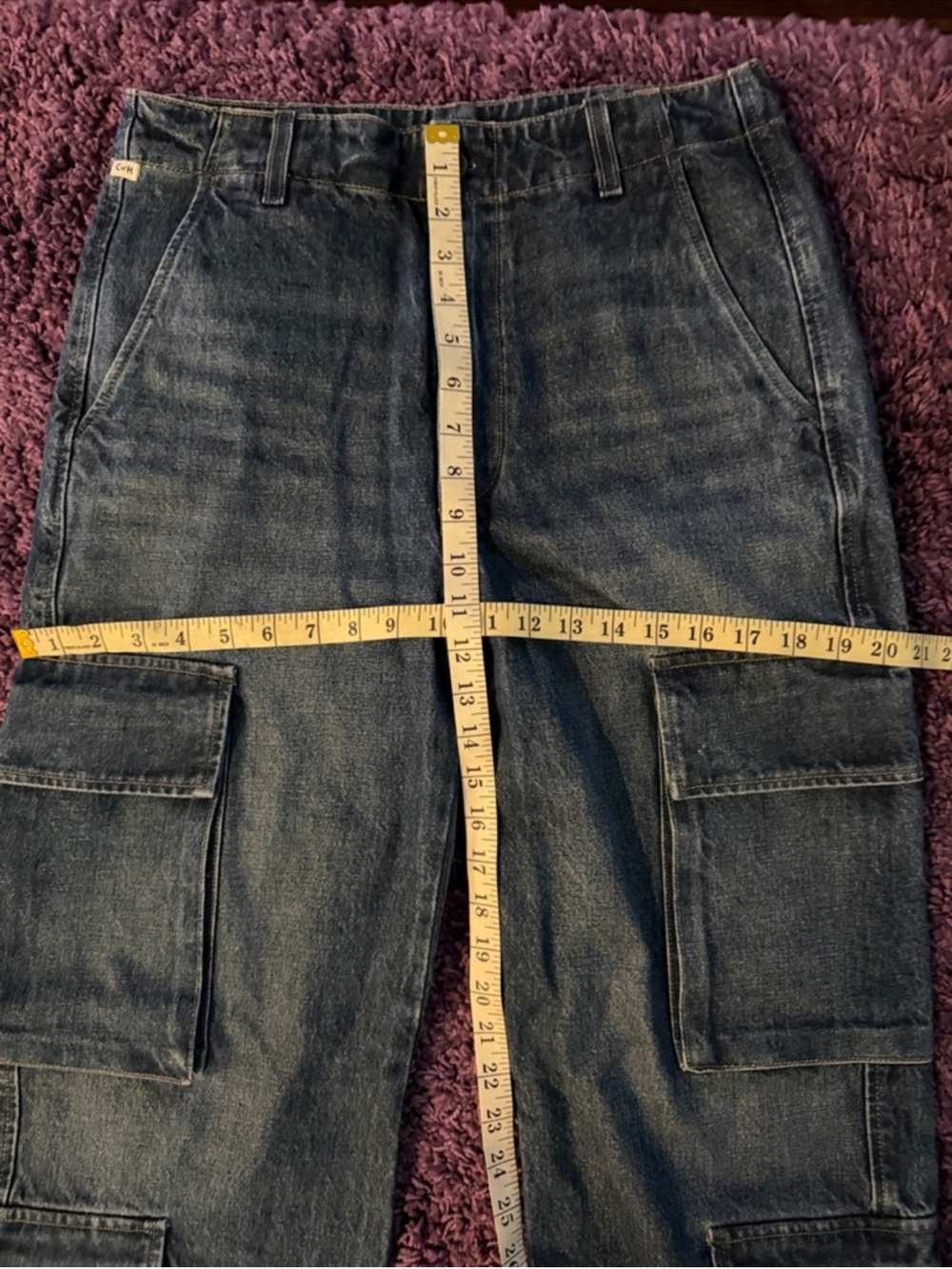 Citizens of Humanity Delena Cargo Jeans in Alma. SZ 27 - Picture 11 of 13